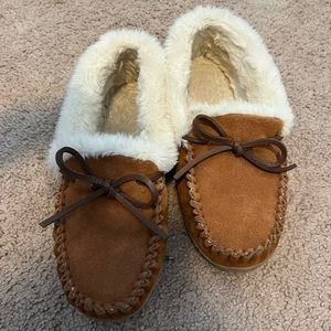 Fur Lined Moccasins